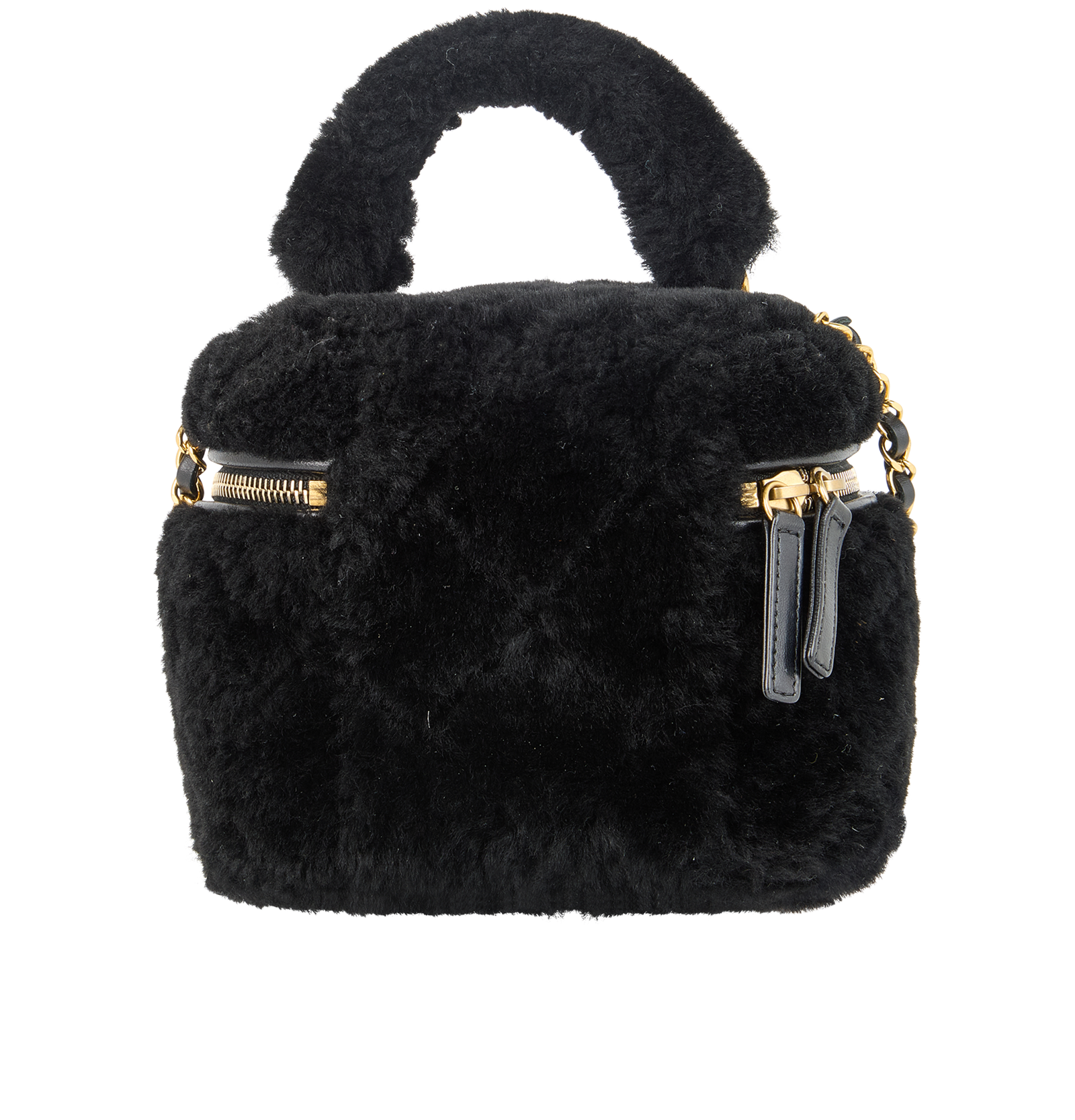 Vanity, &pound;1,900, Handbags, Black, Wool, Back view